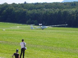 ASW26-28 beim Eigenstart