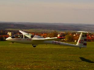 Landung der DG 500
